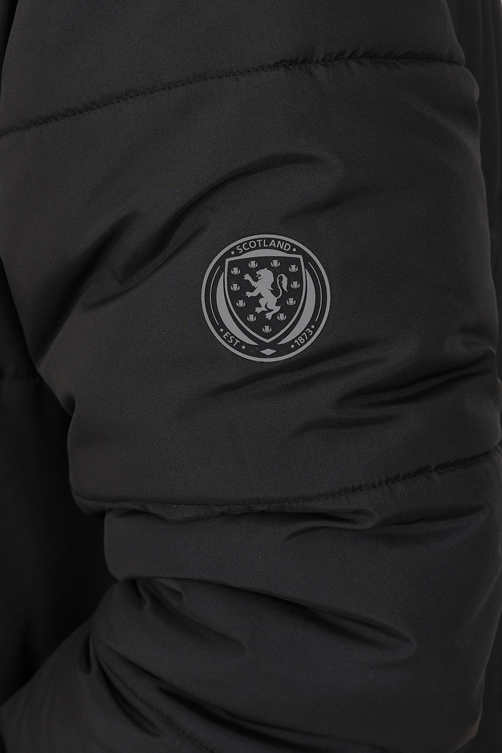 Official Limited Edition Scotland Longline Coat - Black