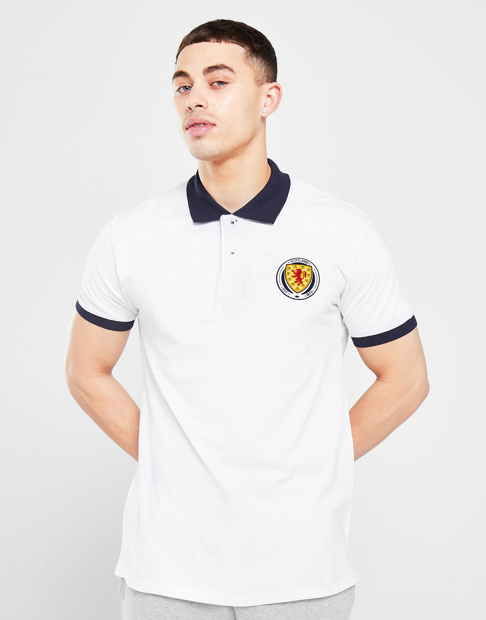 White Polo | Team Scotland – The World Football Store
